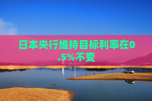 日本央行维持目标利率在0.5%不变