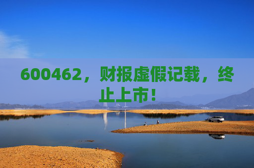 600462，财报虚假记载，终止上市！