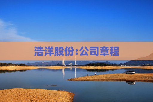 浩洋股份:公司章程