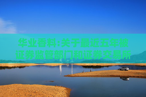 华业香料:关于最近五年被证券监管部门和证券交易所采取监管措施或处罚及整改情况的公告