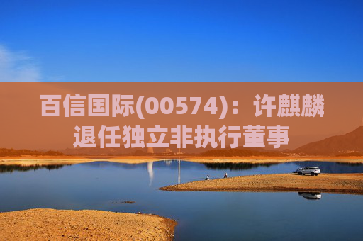 百信国际(00574)：许麒麟退任独立非执行董事