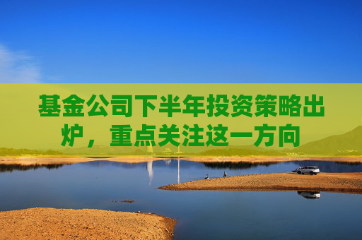 基金公司下半年投资策略出炉，重点关注这一方向