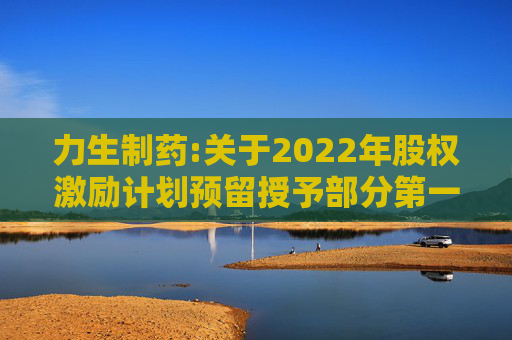力生制药:关于2022年股权激励计划预留授予部分第一个解除限售期条件成就事项之法律意见书