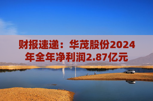 财报速递：华茂股份2024年全年净利润2.87亿元