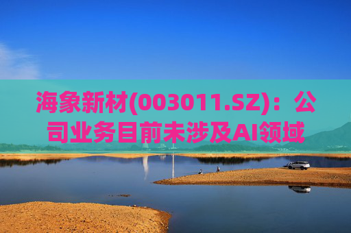 海象新材(003011.SZ)：公司业务目前未涉及AI领域
