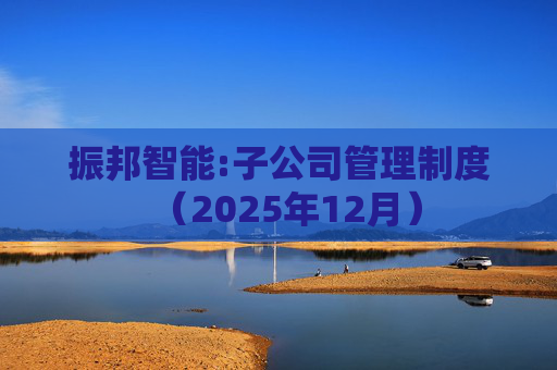 振邦智能:子公司管理制度（2025年12月）