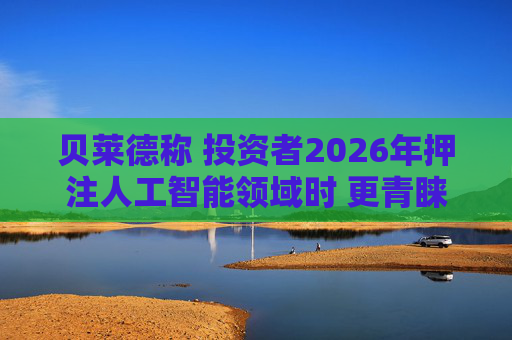 贝莱德称 投资者2026年押注人工智能领域时 更青睐能源企业而非大型科技公司
