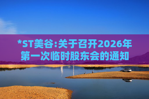 *ST美谷:关于召开2026年第一次临时股东会的通知  第1张