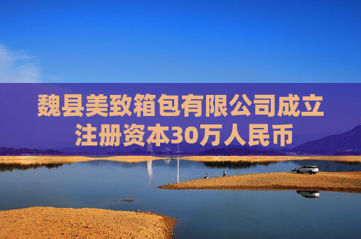魏县美致箱包有限公司成立 注册资本30万人民币