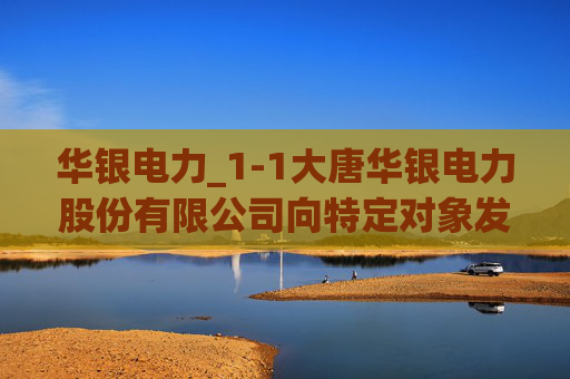 华银电力_1-1大唐华银电力股份有限公司向特定对象发行股票证券募集说明书（申报稿）