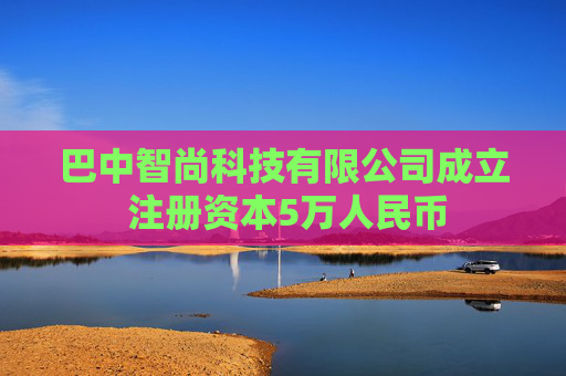 巴中智尚科技有限公司成立 注册资本5万人民币