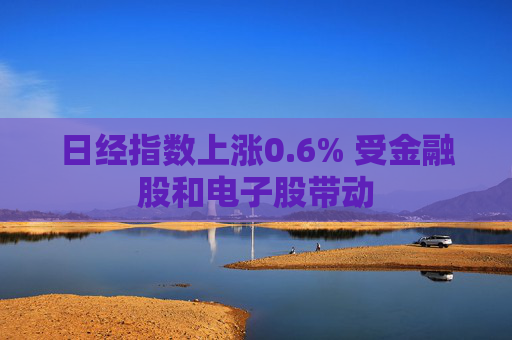 日经指数上涨0.6% 受金融股和电子股带动