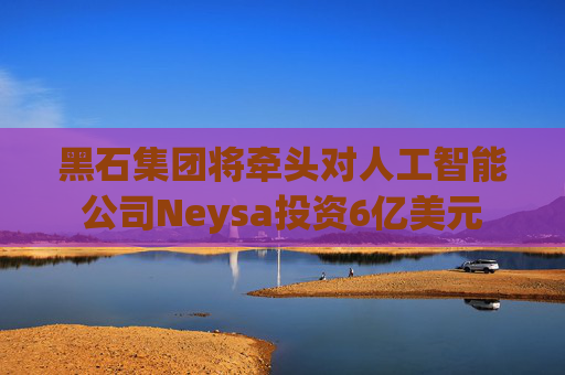 黑石集团将牵头对人工智能公司Neysa投资6亿美元