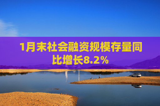 1月末社会融资规模存量同比增长8.2%