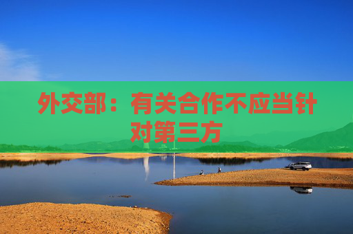 外交部：有关合作不应当针对第三方