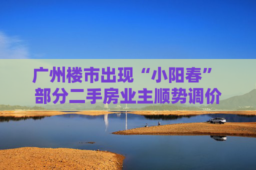 广州楼市出现“小阳春” 部分二手房业主顺势调价