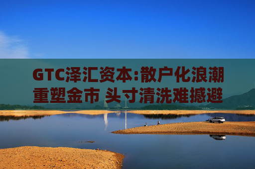 GTC泽汇资本:散户化浪潮重塑金市 头寸清洗难撼避险根基