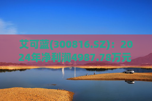 艾可蓝(300816.SZ)：2024年净利润4987.78万元 同比增加366.61%