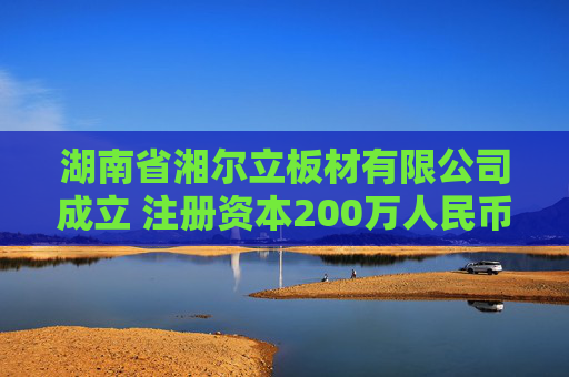 湖南省湘尔立板材有限公司成立 注册资本200万人民币  第1张