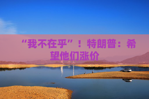 “我不在乎”！特朗普：希望他们涨价  第1张