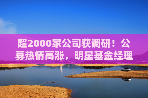 超2000家公司获调研！公募热情高涨，明星基金经理现身