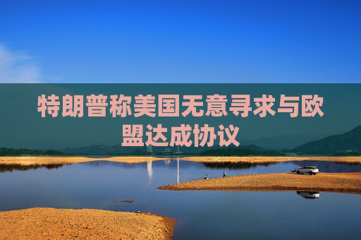 特朗普称美国无意寻求与欧盟达成协议