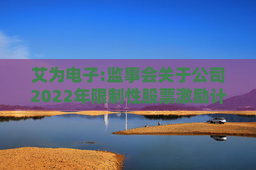 艾为电子:监事会关于公司2022年限制性股票激励计划首次授予部分第二个归属期归属名单的核查意见