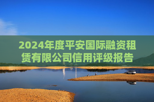 2024年度平安国际融资租赁有限公司信用评级报告