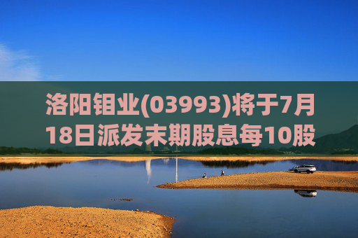 洛阳钼业(03993)将于7月18日派发末期股息每10股2.55元