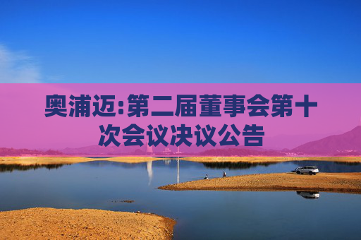 奥浦迈:第二届董事会第十次会议决议公告