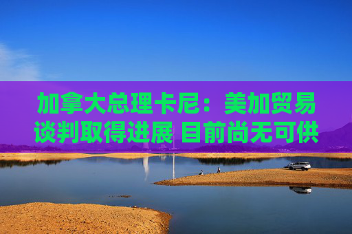 加拿大总理卡尼：美加贸易谈判取得进展 目前尚无可供签署的协议