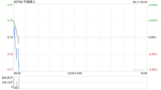 中国稀土完成发行4亿股代价股份收购钨条资产