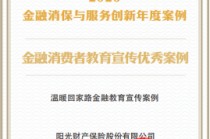 阳光财险“温暖回家路金融教育宣传案例”获评“金融消费者教育宣传优秀案例”