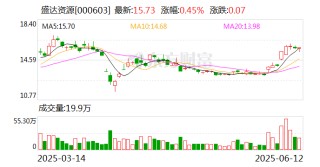 盛达资源：公司今年未开展白银套期保值业务