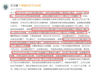 10月黑猫投诉汽车领域红黑榜：大众途观变速器故障维修三次无效还出新问题