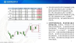 原油周报：地缘溢价仍未消退，基本面尚待回归