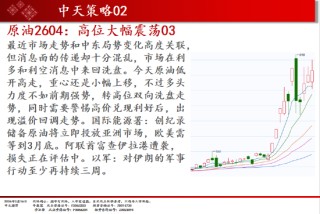 中天期货:焦煤逐渐企稳 棕榈震荡上行