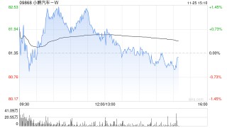 国信证券：维持小鹏汽车-W“优于大市”评级 打造物理AI未来出行全新范式