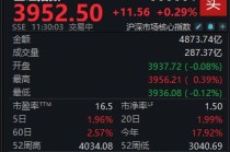 A股大小指数分化，沪指半日上涨0.29%
