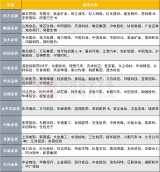 12家券商发布6月金股，排名靠前的公司名单来了