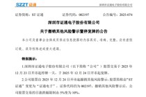 002197，摘帽！明天停牌！今年股价涨逾140%