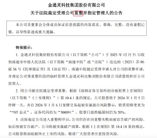 金通灵求生：连续6年财务造假还是要重整复活！