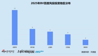 2025一级市场回顾 | BV百度风投：下半年活跃度明显跃升 七成投向人工智能赛道