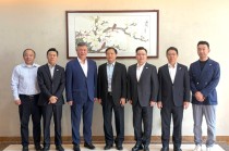 绿地张玉良董事长拜访三亚市陈希市长：深度参与地方发展，助力海南自贸港建设