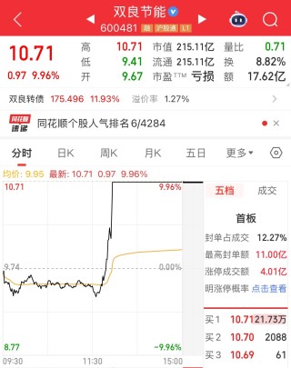 双良节能，被予以监管警示！此前一则快讯，股价10分钟直线涨停！盘后回应：未直接与Space X发生合作