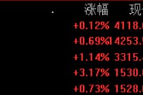 外围风声鹤唳，A股低开高走集体翻红，创业板指涨超1%，贵金属、半导体、电机等领涨