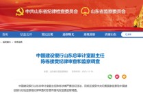 建行“内鬼”陈栋被查！