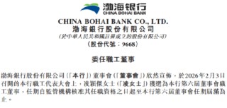 渤海银行：凌颖杰获选为第六届董事会职工董事