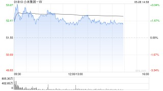 大和：升小米集团-W目标价至70港元 重申“买入”评级