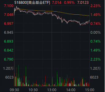 ETF日报:长期来看,黄金仍然具备较高的避险属性,可以考虑逢低、分批、定投的投资方式,可关注黄金基金ETF 第4张 ETF日报:长期来看,黄金仍然具备较高的避险属性,可以考虑逢低、分批、定投的投资方式,可关注黄金基金ETF 第4张